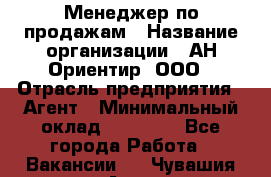 Менеджер по продажам › Название организации ­ АН Ориентир, ООО › Отрасль предприятия ­ Агент › Минимальный оклад ­ 50 000 - Все города Работа » Вакансии   . Чувашия респ.,Алатырь г.